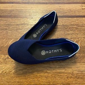 Rothys The Flat Navy Size 7